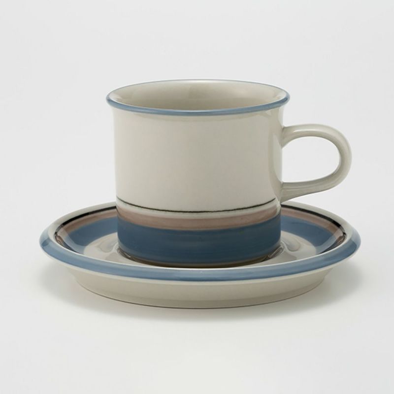 【1点限り】北欧ヴィンテージ アラビア（ARABIA） ウートゥア／Uhtua コーヒーカップ＆ソーサー 02