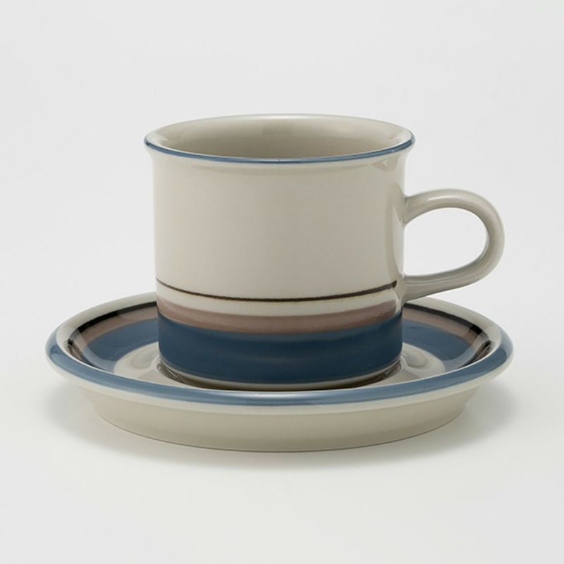 【1点限り】北欧ヴィンテージ アラビア（ARABIA） ウートゥア／Uhtua コーヒーカップ＆ソーサー 04