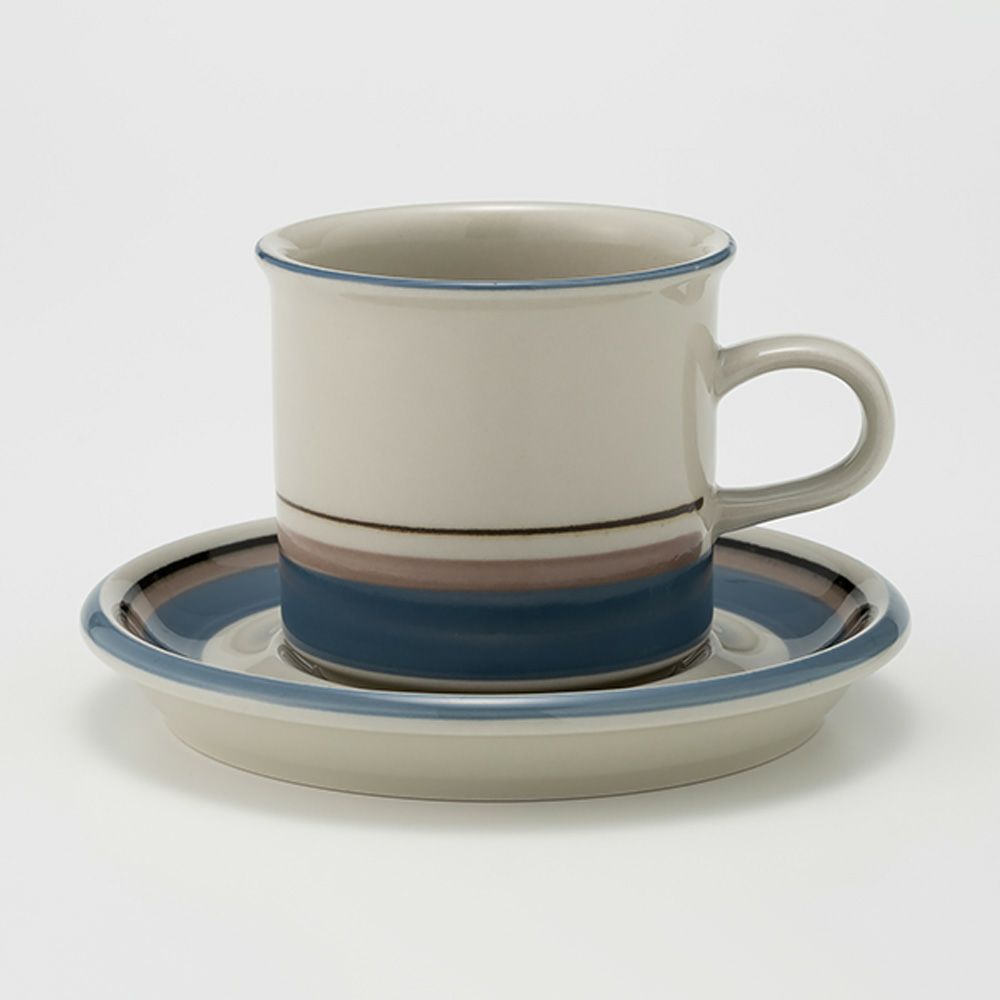 【1点限り】北欧ヴィンテージ アラビア（ARABIA） ウートゥア／Uhtua コーヒーカップ＆ソーサー 04