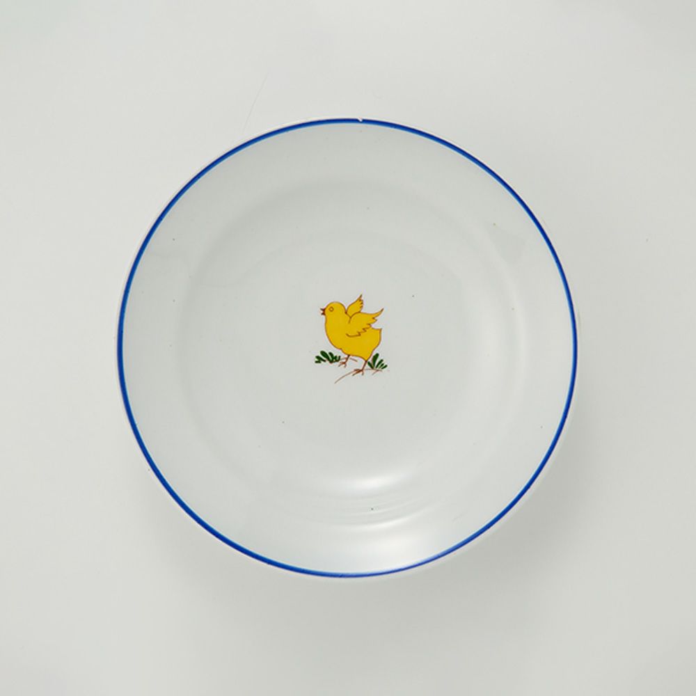 【1点限り】北欧ヴィンテージ アラビア（ARABIA） ヒヨコ ディーププレート 11cm 01