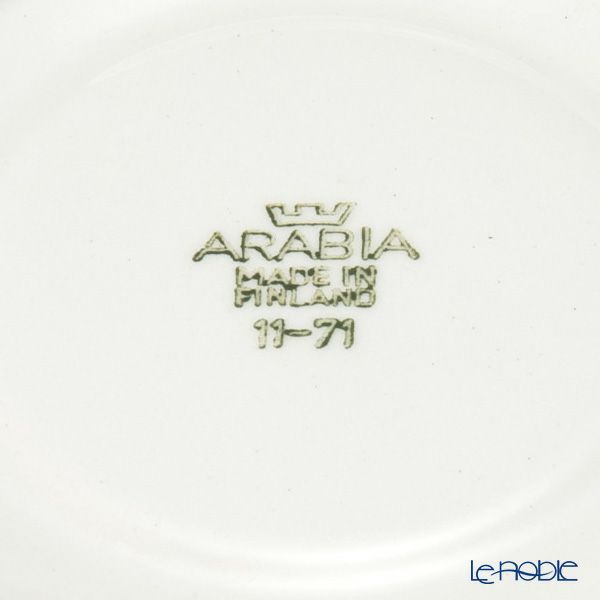 【1点限り】北欧ヴィンテージ アラビア（ARABIA） レティッカ／Retikka ステンシルシリーズ コーヒーカップ＆ソーサー 02
