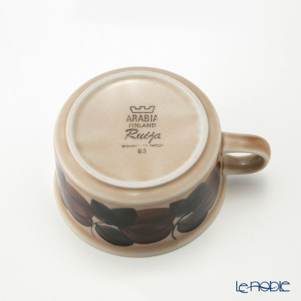 【1点限り】北欧ヴィンテージ アラビア（ARABIA） ルイージャ（ルイヤ）／Ruija ティーカップ＆ソーサー