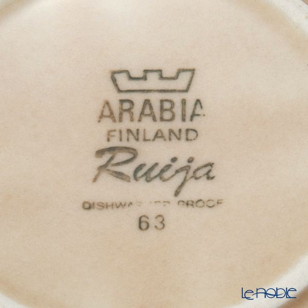 【1点限り】北欧ヴィンテージ アラビア（ARABIA） ルイージャ（ルイヤ）／Ruija ティーカップ＆ソーサー