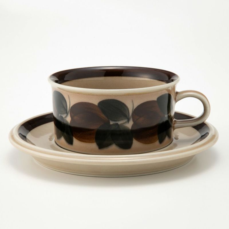 【1点限り】北欧ヴィンテージ アラビア（ARABIA） ルイージャ（ルイヤ）／Ruija ティーカップ＆ソーサー