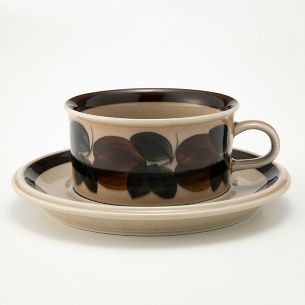 【1点限り】北欧ヴィンテージ アラビア（ARABIA） ルイージャ（ルイヤ）／Ruija ティーカップ＆ソーサー