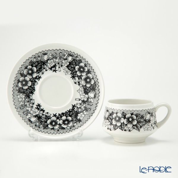 【1点限り】北欧ヴィンテージ アラビア（ARABIA） タルヴィッキ／Talvikki コーヒーカップ＆ソーサー