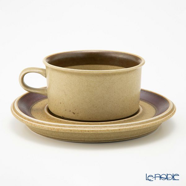 【1点限り】北欧ヴィンテージ アラビア（ARABIA） トゥントゥリ／Tunturi トリオセット ティーカップ＆ソーサー 02