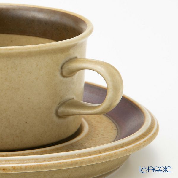 【1点限り】北欧ヴィンテージ アラビア（ARABIA） トゥントゥリ／Tunturi トリオセット ティーカップ＆ソーサー 02