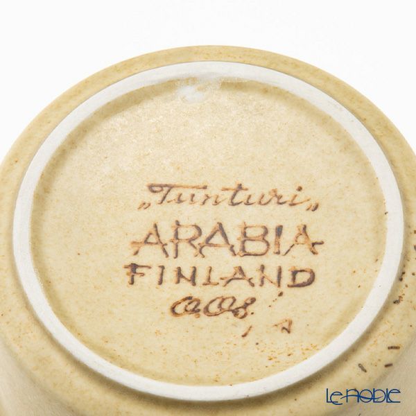 【1点限り】北欧ヴィンテージ アラビア（ARABIA） トゥントゥリ／Tunturi トリオセット ティーカップ＆ソーサー 02