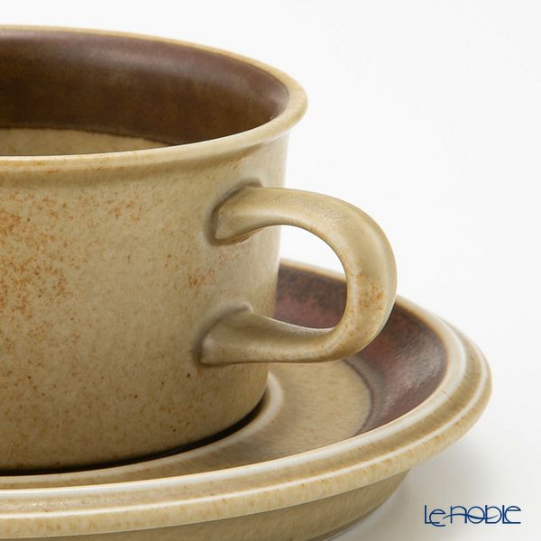 【1点限り】北欧ヴィンテージ アラビア（ARABIA） トゥントゥリ／Tunturi トリオセット ティーカップ＆ソーサー 03