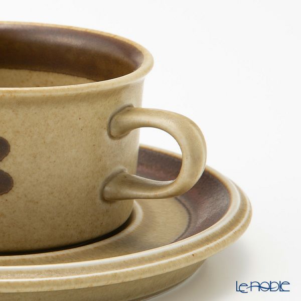 【1点限り】北欧ヴィンテージ アラビア（ARABIA） トゥントゥリ／Tunturi トリオセット ティーカップ＆ソーサー 04