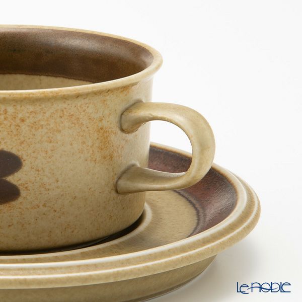 【1点限り】北欧ヴィンテージ アラビア（ARABIA） トゥントゥリ／Tunturi トリオセット ティーカップ＆ソーサー 06