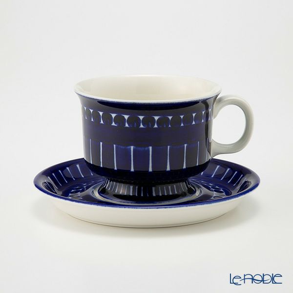 【1点限り】北欧ヴィンテージ アラビア（ARABIA） バレンシア／Valencia コーヒーカップ＆ソーサー 01