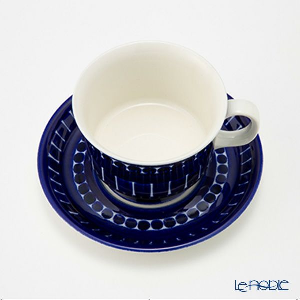 【1点限り】北欧ヴィンテージ アラビア（ARABIA） バレンシア／Valencia コーヒーカップ＆ソーサー 01