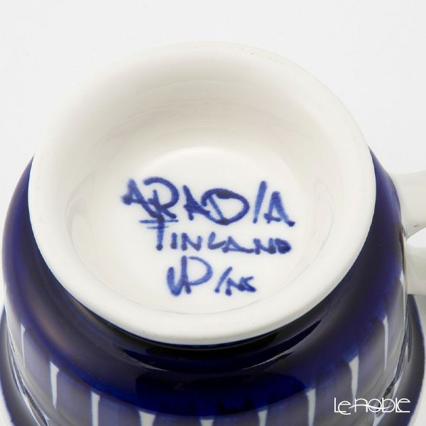 【1点限り】北欧ヴィンテージ アラビア（ARABIA） バレンシア／Valencia コーヒーカップ＆ソーサー 03