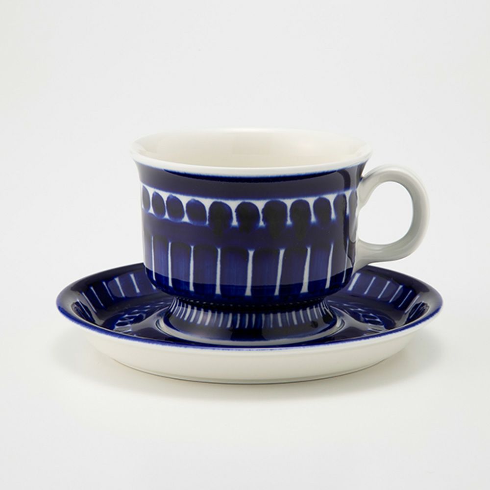 【1点限り】北欧ヴィンテージ アラビア（ARABIA） バレンシア／Valencia コーヒーカップ＆ソーサー 03