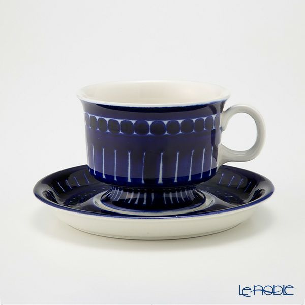 【1点限り】北欧ヴィンテージ アラビア（ARABIA） バレンシア／Valencia コーヒーカップ＆ソーサー 04