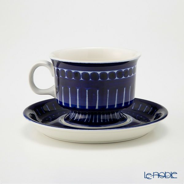 【1点限り】北欧ヴィンテージ アラビア（ARABIA） バレンシア／Valencia コーヒーカップ＆ソーサー 04