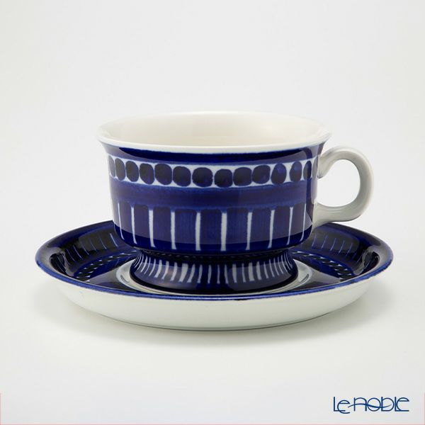 【1点限り】北欧ヴィンテージ アラビア（ARABIA） バレンシア／Valencia ティーカップ＆ソーサー 01