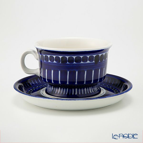 【1点限り】北欧ヴィンテージ アラビア（ARABIA） バレンシア／Valencia ティーカップ＆ソーサー 01