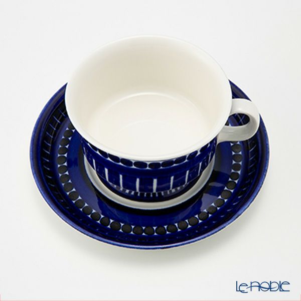 【1点限り】北欧ヴィンテージ アラビア（ARABIA） バレンシア／Valencia ティーカップ＆ソーサー 01
