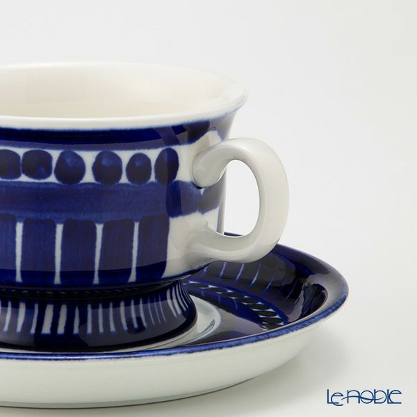 【1点限り】北欧ヴィンテージ アラビア（ARABIA） バレンシア／Valencia ティーカップ＆ソーサー 01