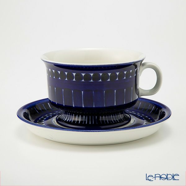 【1点限り】北欧ヴィンテージ アラビア（ARABIA） バレンシア／Valencia ティーカップ＆ソーサー 02