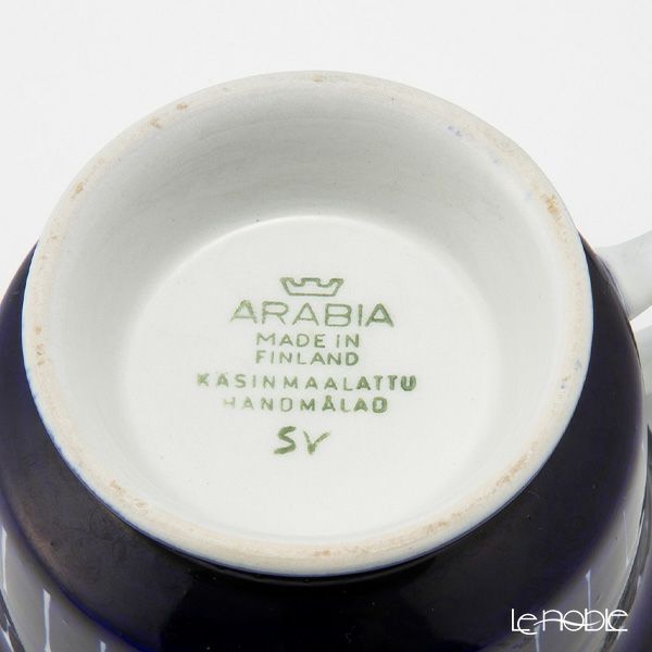 【1点限り】北欧ヴィンテージ アラビア（ARABIA） バレンシア／Valencia ティーカップ＆ソーサー 03