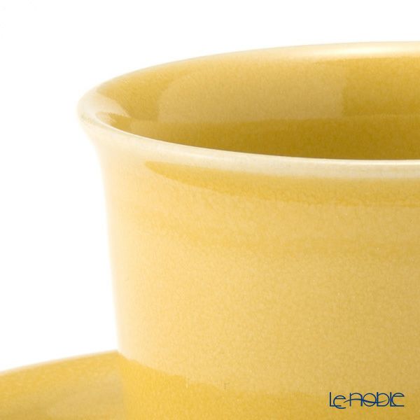 【1点限り】北欧ヴィンテージ アラビア（ARABIA） コーヒーカップ＆ソーサー イエロー 01