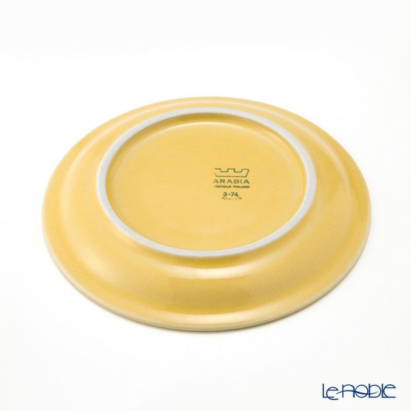 【1点限り】北欧ヴィンテージ アラビア（ARABIA） コーヒーカップ＆ソーサー イエロー 01