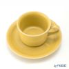 【1点限り】北欧ヴィンテージ アラビア（ARABIA） コーヒーカップ＆ソーサー イエロー 02