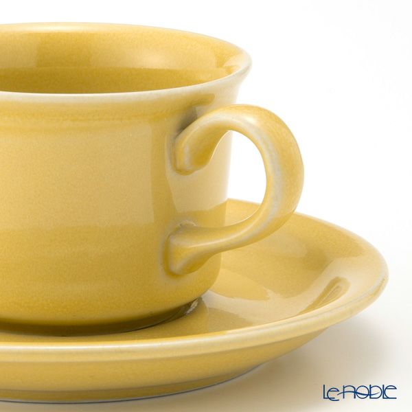 【1点限り】北欧ヴィンテージ アラビア（ARABIA） コーヒーカップ＆ソーサー イエロー 02
