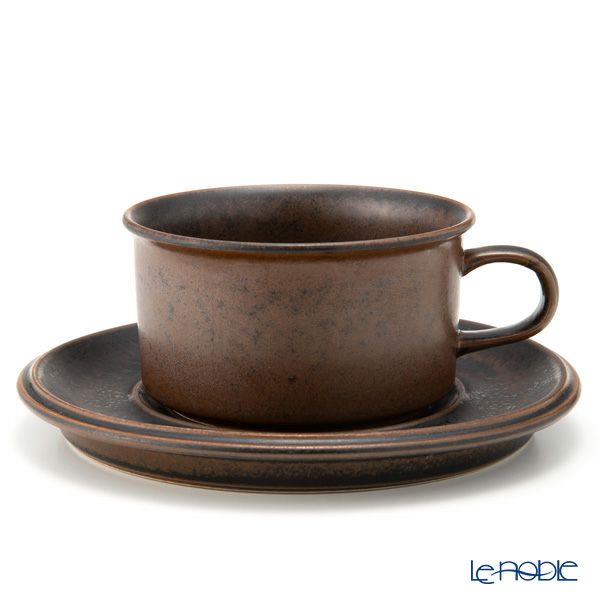 【1点限り】北欧ヴィンテージ アラビア（ARABIA） ルスカ／Ruska ティーカップ＆ソーサー