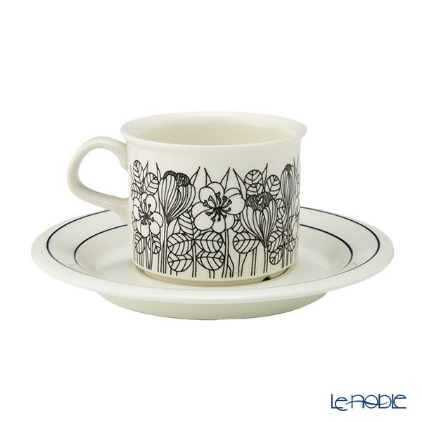 【1点限り】北欧ヴィンテージ アラビア（ARABIA）クロッカス／Krokus（AR） コーヒーカップ＆ソーサー