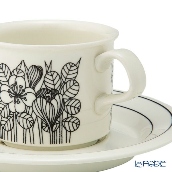 【1点限り】北欧ヴィンテージ アラビア（ARABIA）クロッカス／Krokus（AR） コーヒーカップ＆ソーサー