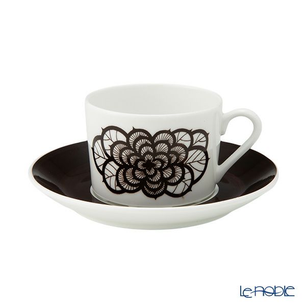 【1点限り】北欧ヴィンテージ グスタフスベリ（GUSTAVSBERG） Rosenbrun／ローセンブルン カップ＆ソーサー