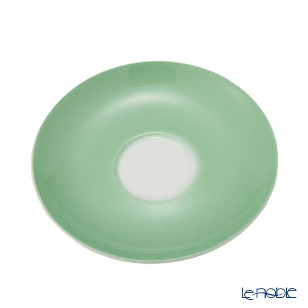 【1点限り】北欧ヴィンテージ アラビア（ARABIA） ポップ／Pop ステンシルシリーズ カップ＆ソーサー グリーン