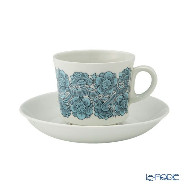 【1点限り】北欧ヴィンテージ アラビア（ARABIA） カリーナ／Kaarina カップ＆ソーサー