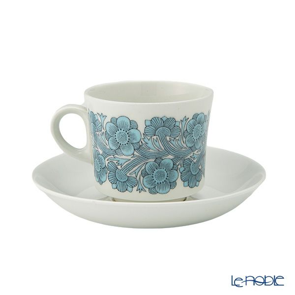 【1点限り】北欧ヴィンテージ アラビア（ARABIA） カリーナ／Kaarina カップ＆ソーサー