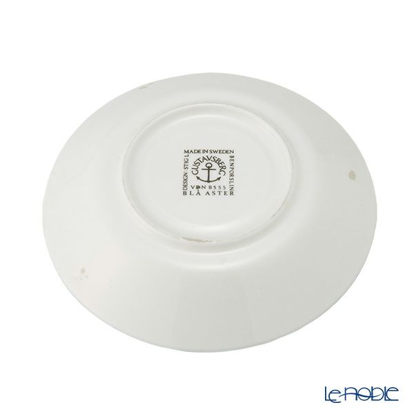 【1点限り】北欧ヴィンテージ グスタフスベリ（GUSTAVSBERG）ブルーアスター コーヒーカップ＆ソーサー 02