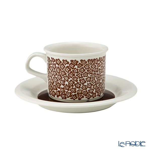 【1点限り】北欧ヴィンテージ アラビア（ARABIA） ファエンツァ／Faenza コーヒーカップ＆ソーサー