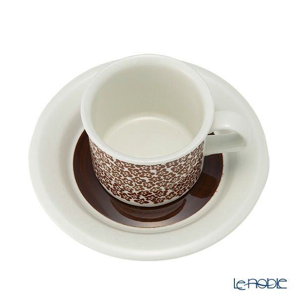【1点限り】北欧ヴィンテージ アラビア（ARABIA） ファエンツァ／Faenza コーヒーカップ＆ソーサー
