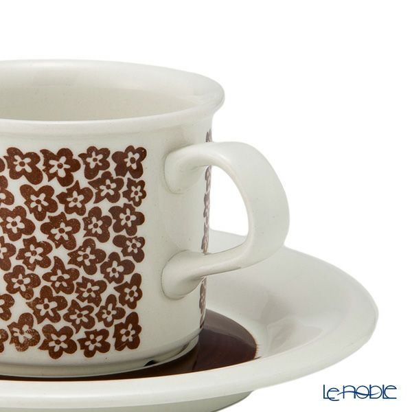 【1点限り】北欧ヴィンテージ アラビア（ARABIA） ファエンツァ／Faenza コーヒーカップ＆ソーサー