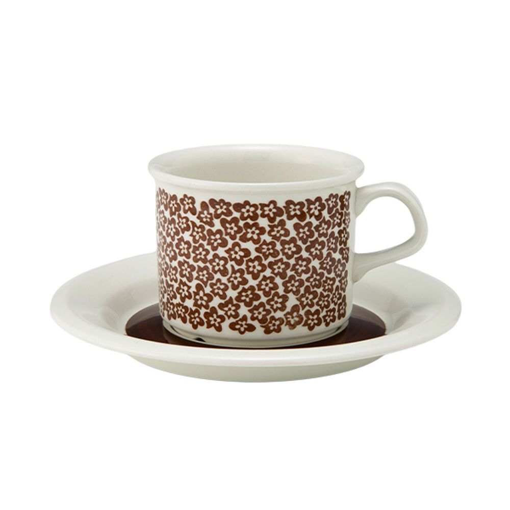 【1点限り】北欧ヴィンテージ アラビア（ARABIA） ファエンツァ／Faenza コーヒーカップ＆ソーサー