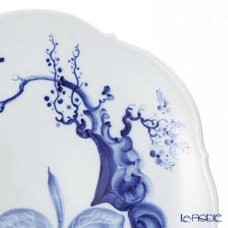 マイセン（Meissen） ブルーオーキッド 824001／23511 ラウンドプラター 31cm