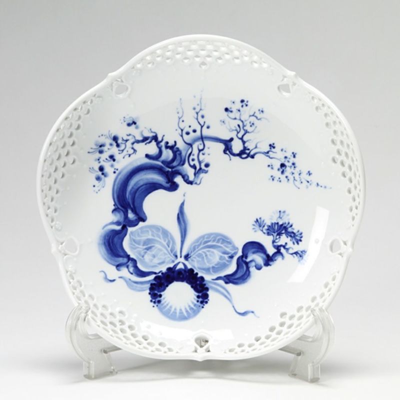 マイセン（Meissen） ブルーオーキッド 824001／54930 ディッシュ 23.5cm
