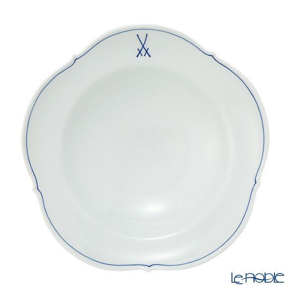 マイセン（Meissen） ホワイトマイセン（VIP） 825009／23488 スーププレート 23cm