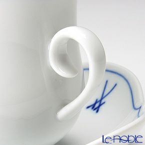 マイセン（Meissen） ホワイトマイセン（VIP） 825009／23581 モカカップ＆ソーサー