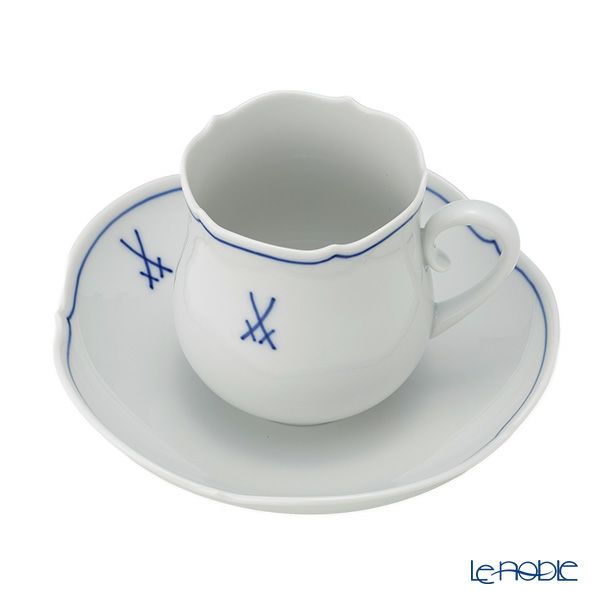マイセン（Meissen） ホワイトマイセン（VIP） 825009／23582 コーヒーカップ＆ソーサー 150ml