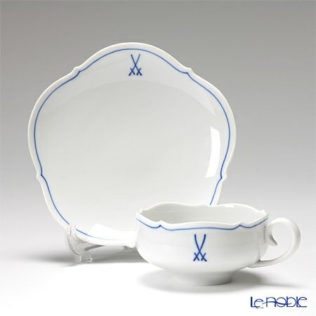 マイセン（Meissen） ホワイトマイセン（VIP） 825009／23633 ティーカップ＆ソーサー 150ml